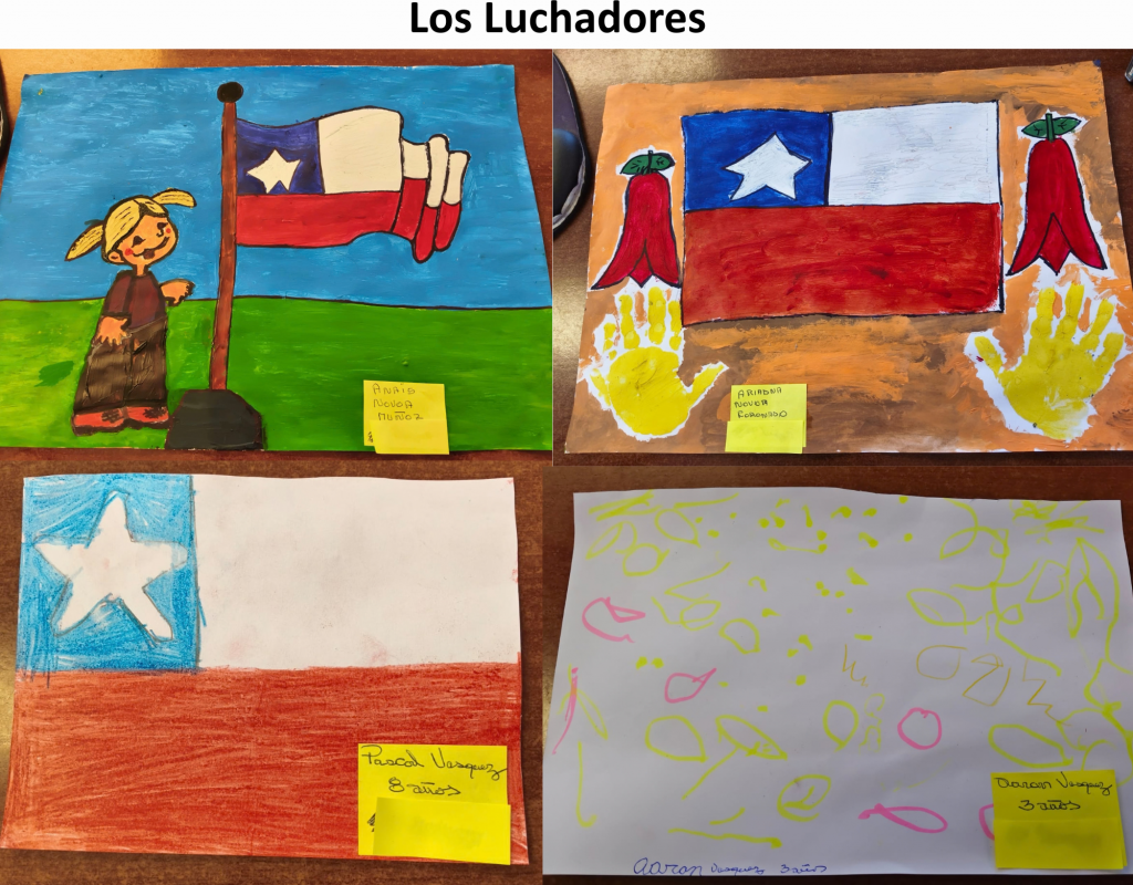 Dibujo Los Luchadores
